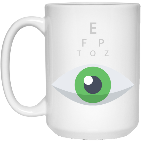 Eye Chart Green: Plain