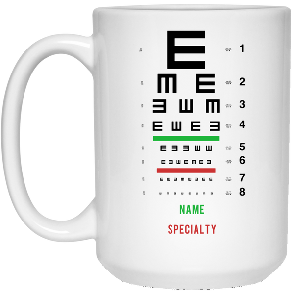 Eye Exam Card: Personalized