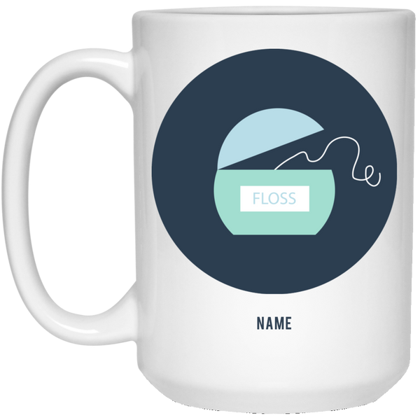 Floss blue: Personalized