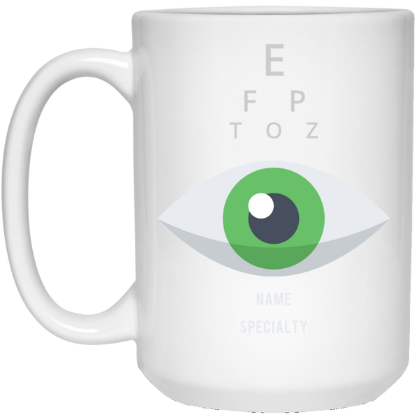 Eye Chart Green: Personalized